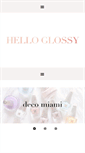 Mobile Screenshot of helloglossy.com